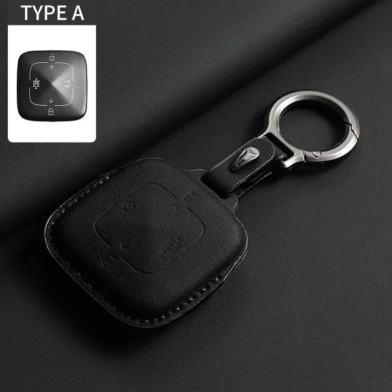 Car Remote Key Case Cover for Zeekr 001 X 007 Zeekr MIX Original Color Car Key Protection Bluetooth Smart Top Grade Shell