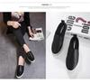 Mocassini bianchi versatili slip-on da donna – Scarpe casual basse da sera per l'autunno 2025
