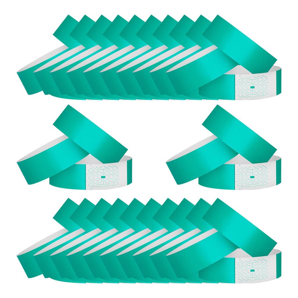 Synthetic PP Wrist Band Disposable Name Tag Bracelet for Large Gatherings Concerts Carnivals Hospital Use