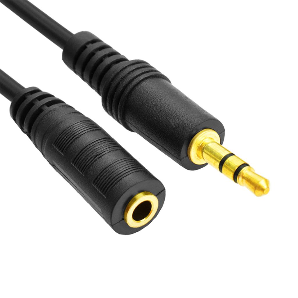 3.5mm Male to 3.5mm Female Extension Cable Headphone 3.5mm Male to Female Cord Audios Stereo Auxiliary Cable for Phone PC
