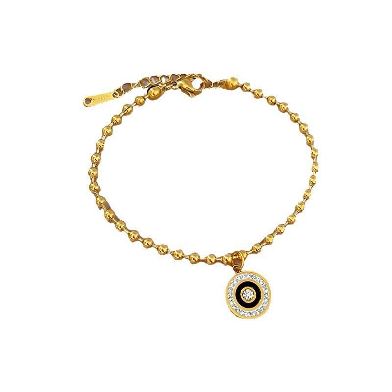 Dongmen Personalized Roman Ring Full Diamond Bracelet Female Retro Girlfriend