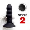 Silicone Base of Suction Cup Anal Plug Big Butt Plug Anal Sex Toys Pleasure Anal Stimulation Beads Adult Erotic Sex Toy