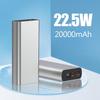 DIY Batery Charging Case Enclosure for 1260110 Polymer Battery PD 22.5W Digital Display Type-C USB1/2 Micro-USB Ports