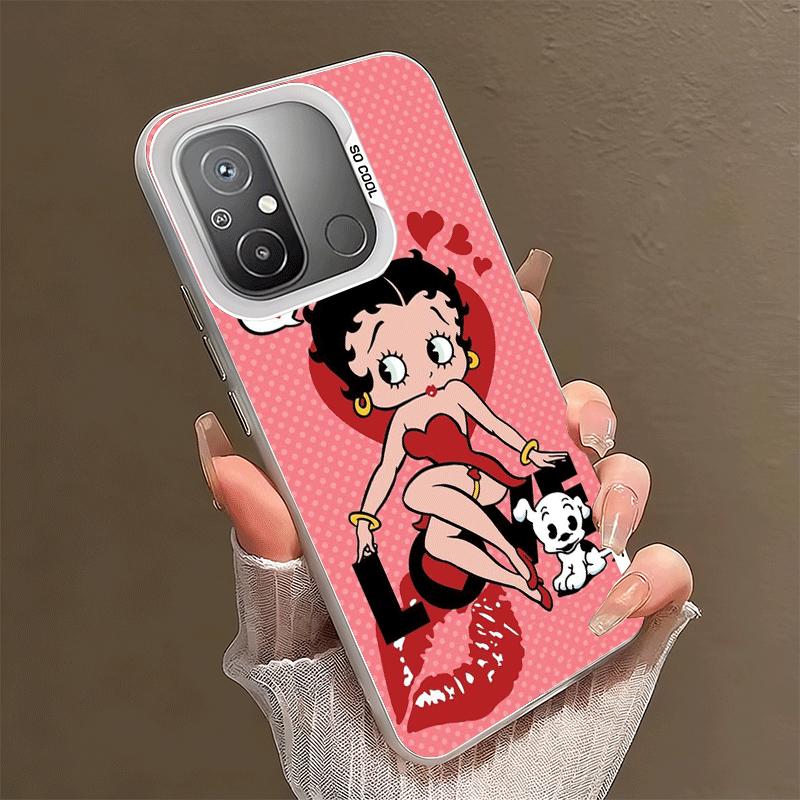 

B-Bettys B-Boops Girl Soft Phone Case for Xiaomi Redmi 15C 15 14C 13C 12C Poco X5 X6 X7 Pro X3 F8 F7 Ultra M8 13 12 Cover Back S Xiaomi Poco X6 Pro
