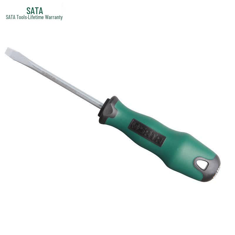 SATA Slotted Rubber Handle Screwdriver
