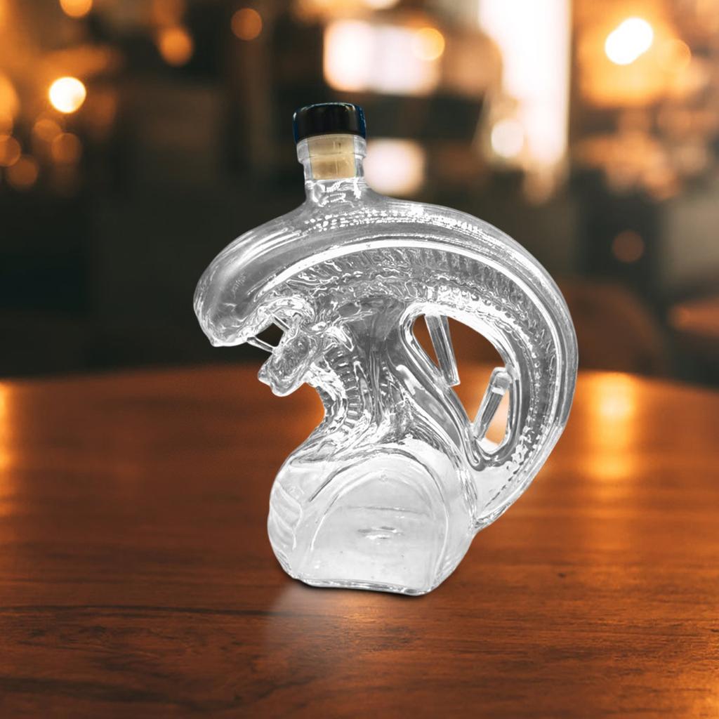 Funny French Whiskey Bottle,3D Engraved Shaped Whiskey Glasses,Dog Whiskey Wine Glass Bottle,Fanyil Eaglory,Unique Wine Decanter,for Men