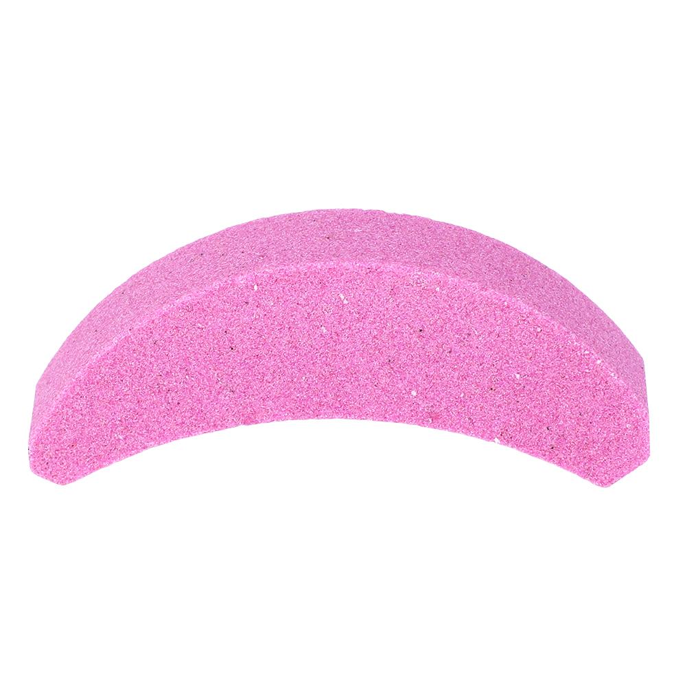 10 Pcs Chainsaw Sharpener Portable Crescent Shaped Pink Chain Grinding Stone