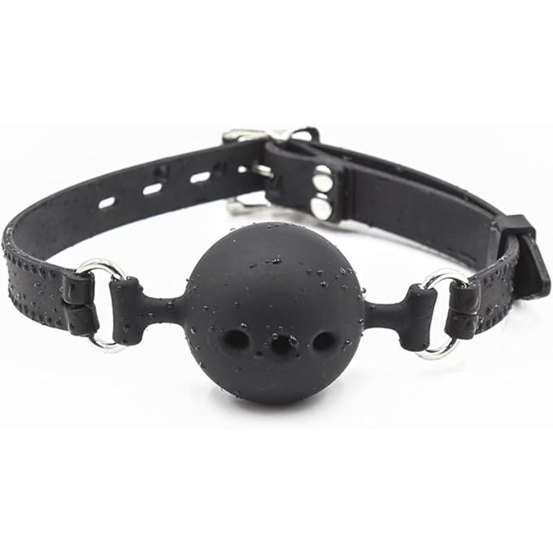 Mouth Gag Mouth Ball Non-Toxic Silicone Material Adult Sex Toys Suitable for Couples BDSM Foreplay Bundled Flirting Props
