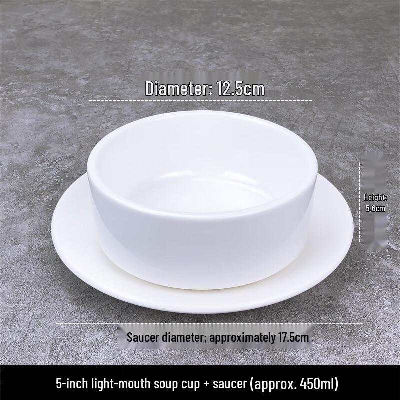Ceramic Double-Ear Soup Tureen Set