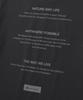 Snow Peak Quick-Dry Lettering S/S T-Shirt GS-S26MMTTS18 T-shirt, Short Sleeve, Men's/Women's, DARK CHARCOAL, 2XL
