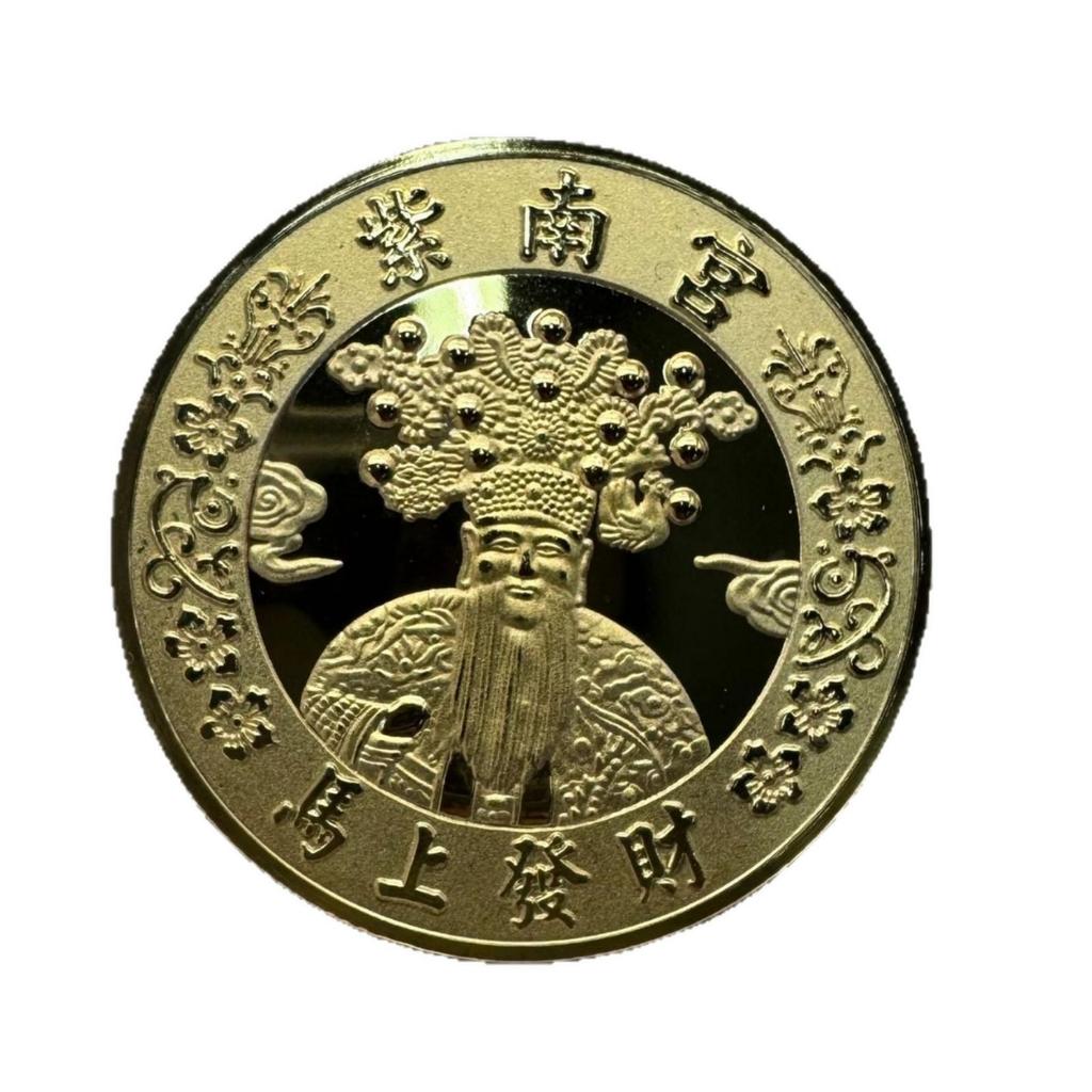 Year of the Horse Zinan Palace Gold Coin - Mazu Goddess Commemorative Medal and Auspicious Gift
