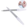 Dual Sided Stainless Steel Metal Nail Art File Buffer Manicure Pedicure Tool