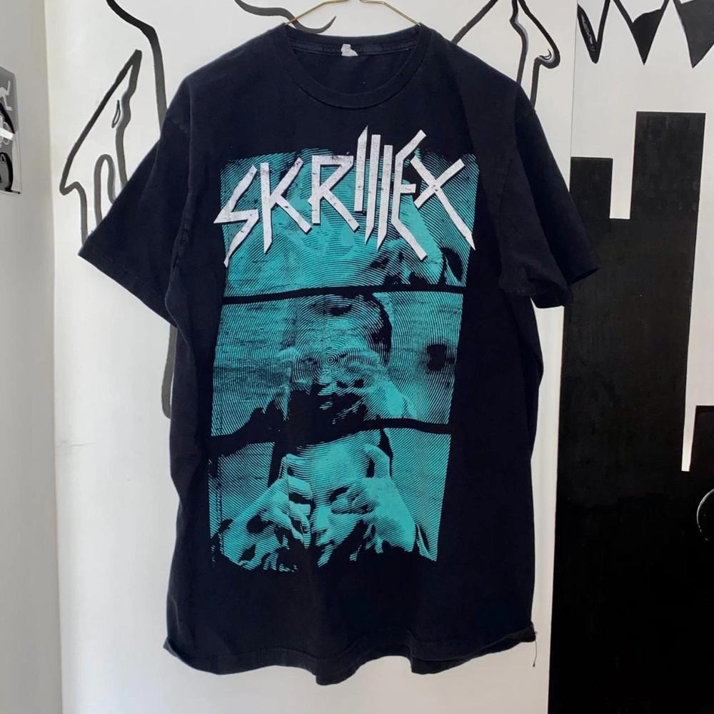 Skrillex First of the Year Vintage Short Sleeve T shirt All Size S-4XL Unisex T-Shirt