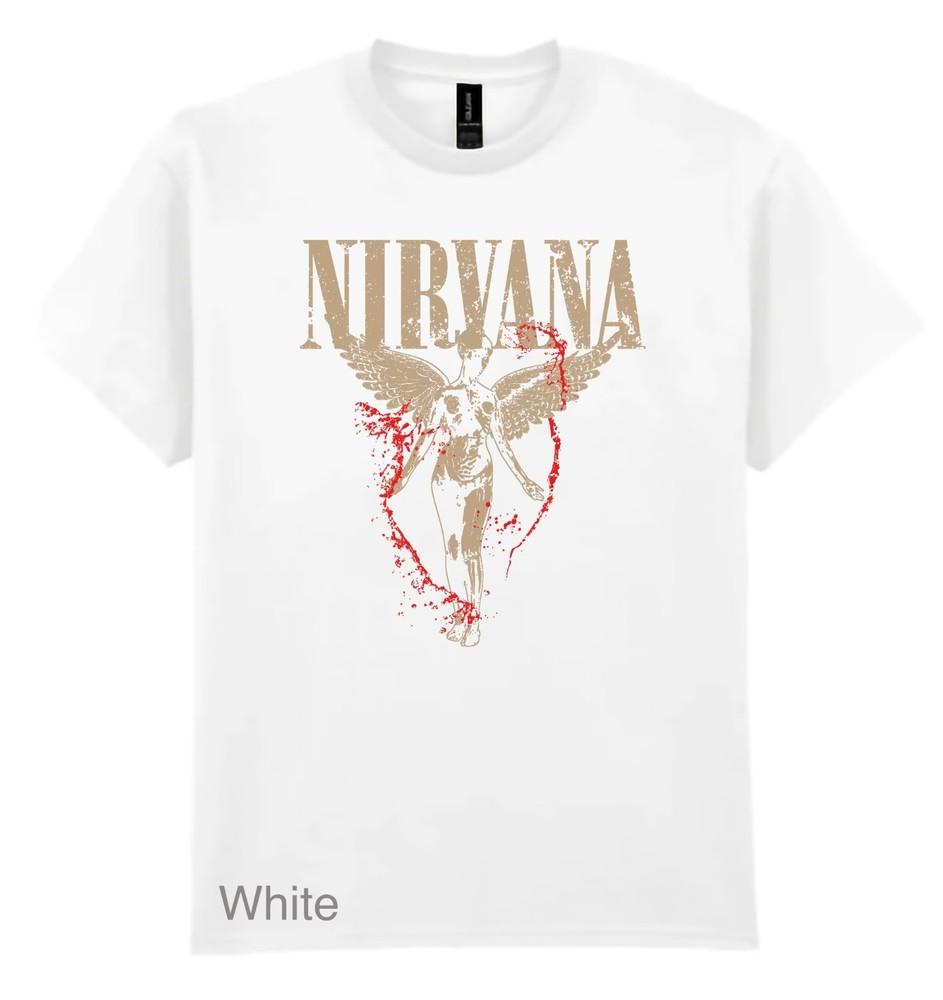 Nirvana In Utero TShirt  Gildan ultra cotton  Grunge Alternative music Tee XL