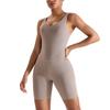 Dámská kombinéza bez rukávů Jednodílná přiléhavá sportovní oblečení na jógu