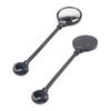 1x Bendable Handlebar Mirror 22-30mm Clamp Motorcycle ATV E-Bike Bicycle Scooter
