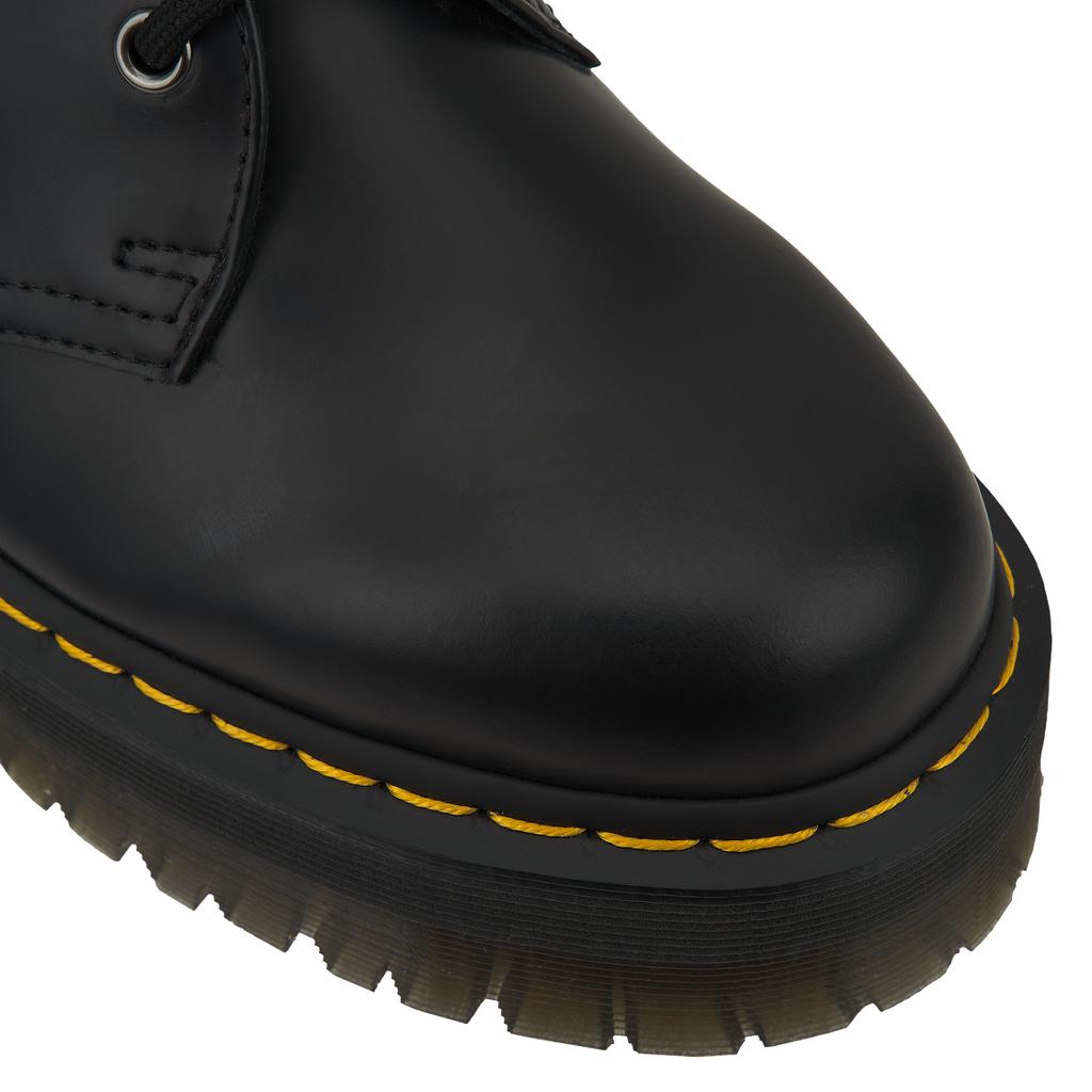 Dr. Martens 1461 Plataforma Cuero Liso Negro Zapatillas Unisex 25567001