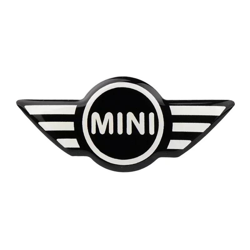 Car Steering Wheel Center Sticker Logo for Mini Cooper John Cooper Works R50 R52 R53 R55 R56 F54 F55 F56 F60 Interior Decoration