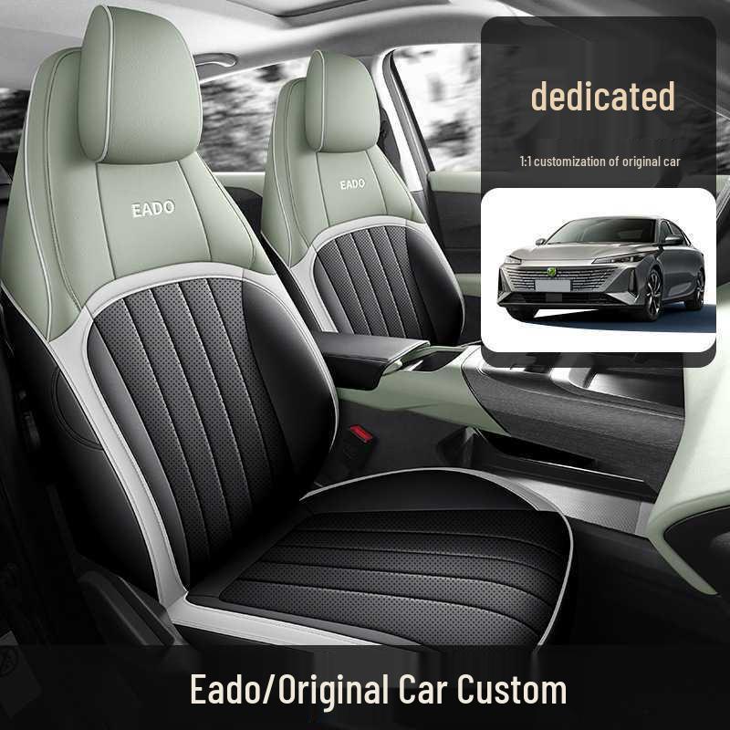 Всесезонные чехлы на сиденья автомобиля Changan Eado третьего поколения 2024 года с полным охватом
