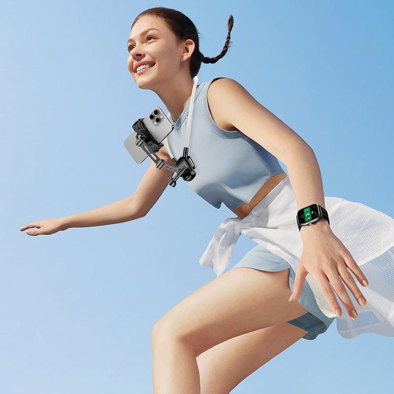 Silikon Magnetische Schnellverschluss Handyhalter Nackenaufhängung Telefonständer Magsafe Nackenaufhängung Halterung Telefonzubehör