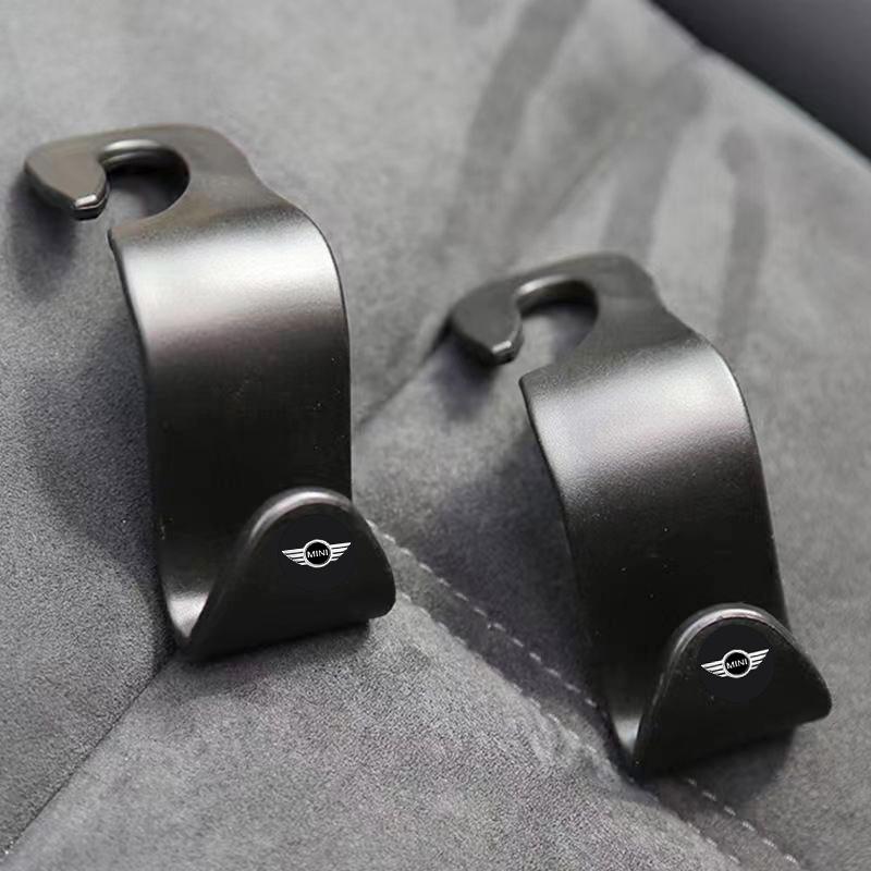 Auto Seat Headrest Hook Storage Hanger Car Interior Accessories For BMW Mini Cooper F54 F55 F56 R56 R60 SONE Roadster Clubman Coupe