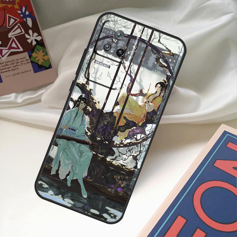 Anime Mo Dao Zu Shi Coque Pour POCO M6 Pro X3 X4 X5 X6 M5s F3 F5 Xiaomi 13T Pro 12T 11T 12 13 Lite 14 Ultra Coque