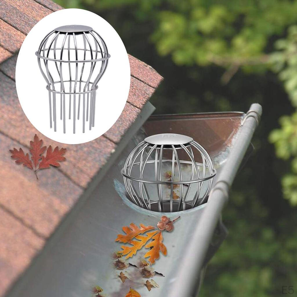 Filters for Roof Gutter, Stainless Steel Down Drains, Rainwater Discharge