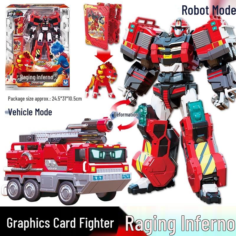 Blazing Ares: Transforming Robot Car Toy for Kids
