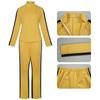 Kill Bill The Bride Beatrix Kiddo Cosplay Costume Yellow Kung Fu Jumpsuit Women Tracksuit Halloween Carnival Mardi Gras Costumes