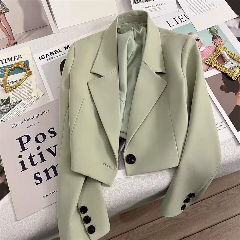 2026 Women's Spring & Autumn Workplace Suit Jacket - Fashionable, Elegant Style