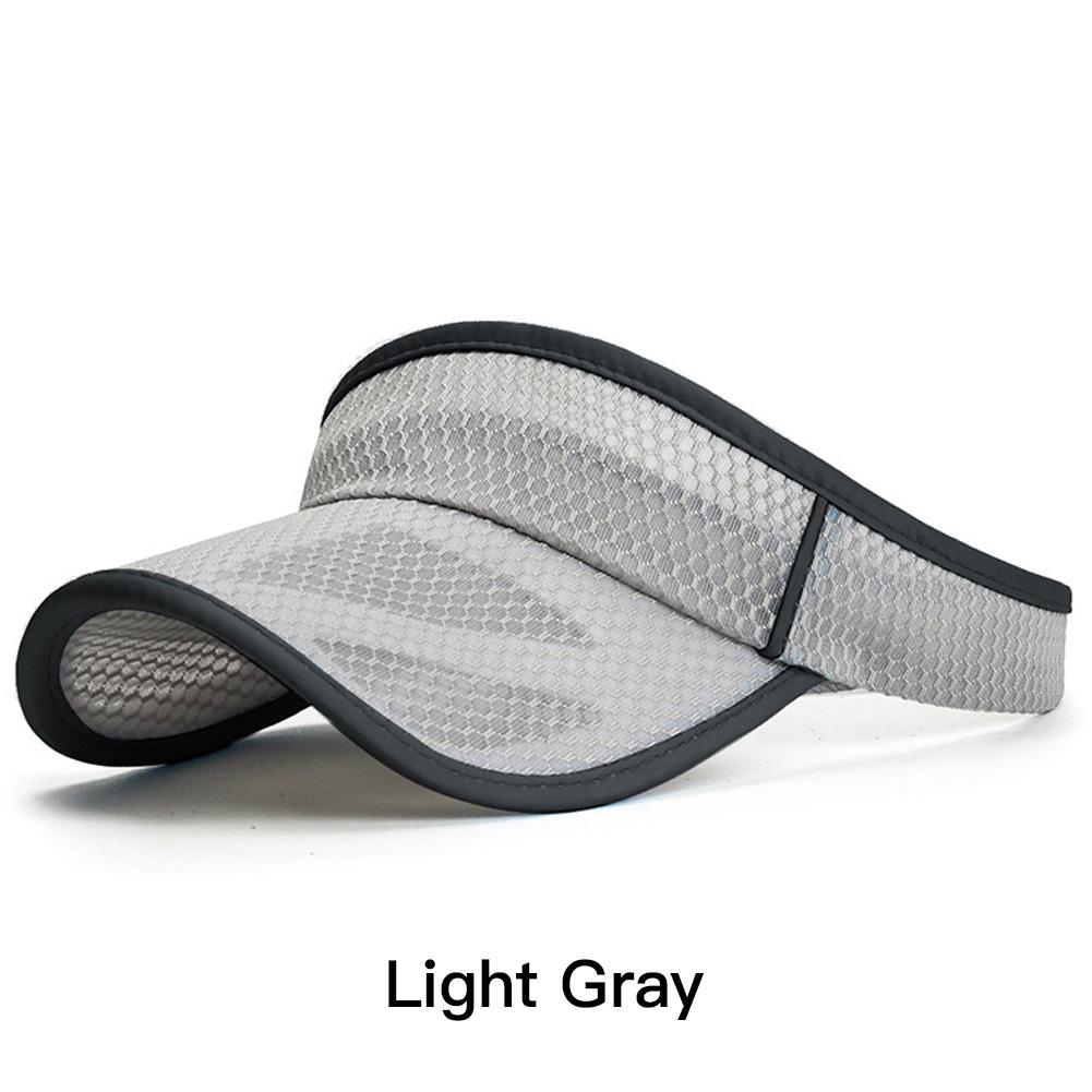 Verstellbare Atmungsaktive Anti-UV Leere Oberseite Sonnenschirm Unisex Kappe Für Outdoor-Sportarten Tennis Golf Laufen Strand Reisen Party