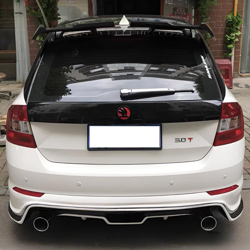 2025 Hot 3D ABS 80/90mm Car Front Grille Trunk Logo Sticker For Skoda Octavia 2 3 A5 A7 Kodiaq Fabia Rapid 3 Karoq Superb VRS Ac