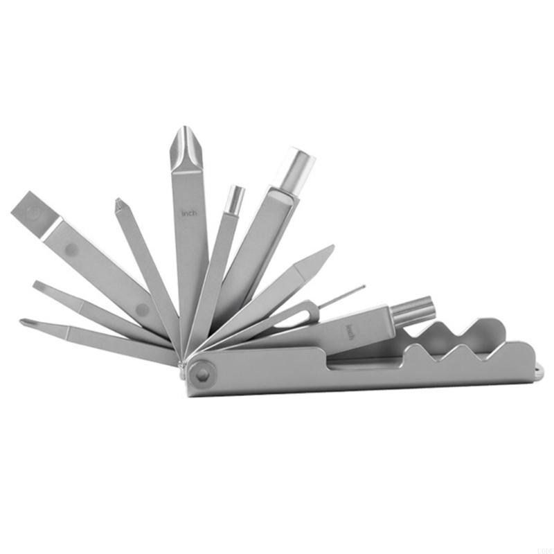 Stainless Steel Multifunction Tool 13 in 1 Practical Screwdriver Wrench Keychain CN