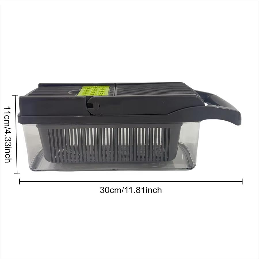 14Set Of Multifunctional Grater, Potato Shredded Vegetables, Dicing, Handy Gadget Slicer, Kitchen For Home, Lazy Shredding