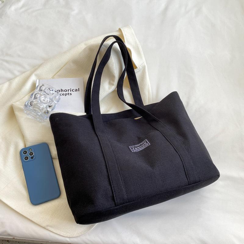 2025 New Women's Shoulder Tote Bag, Trendy and Fashionable Portable Shopping Bag, Large and Simple Going Out Storage Bag