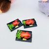1 Pcs 1:12 Random Miniature Food Toy Christmas Roasted Chicken And Roast Duck Scene Model Doll House Accessories