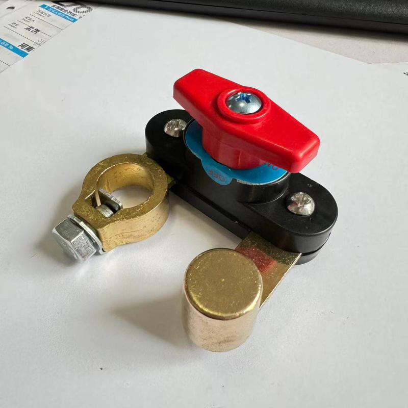 Car Battery Disconnect Switch 12V 24V Bidirectional Joint Rotatable Heavy Duty Power Isolator for Car Van Marine