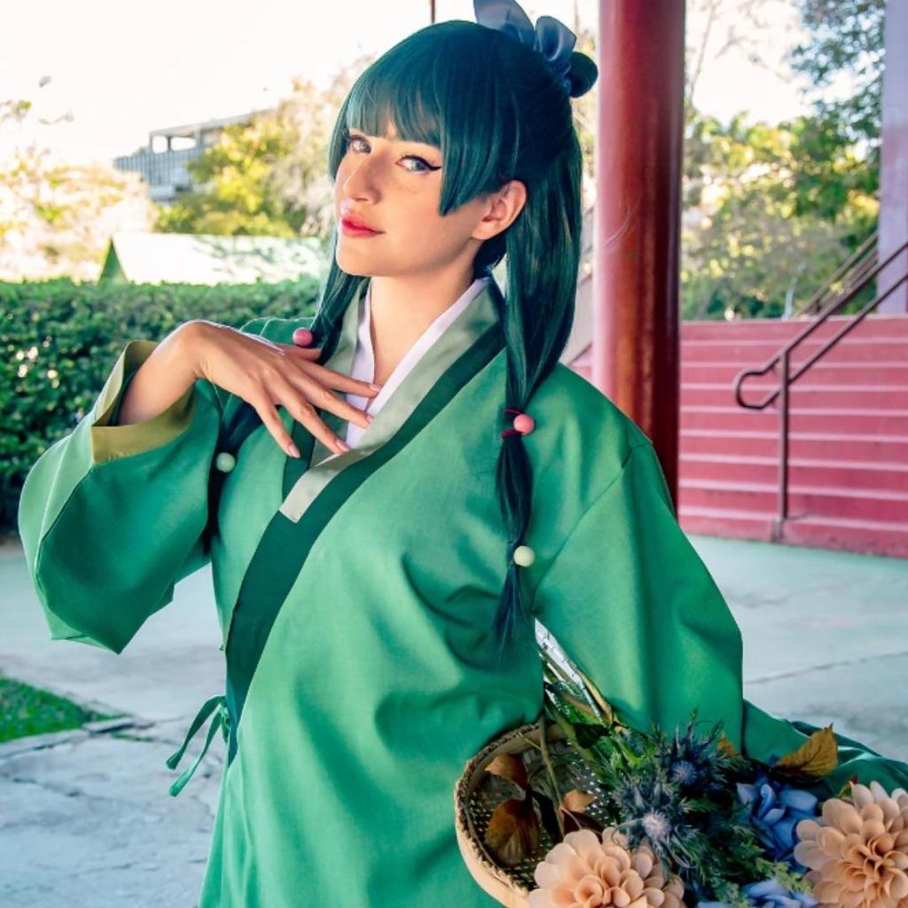 Maomao Cosplay Kostüm Anime Apothecary Diaries Outfits Mao Mao Kimono Halloween Karneval Party Für Frauen