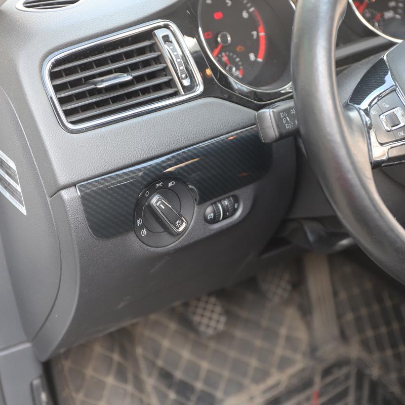 Sagitar 15-18 Power Window Carbon Fiber Interior Sticker: New Sagitar Armrest Peach Wood Modification.