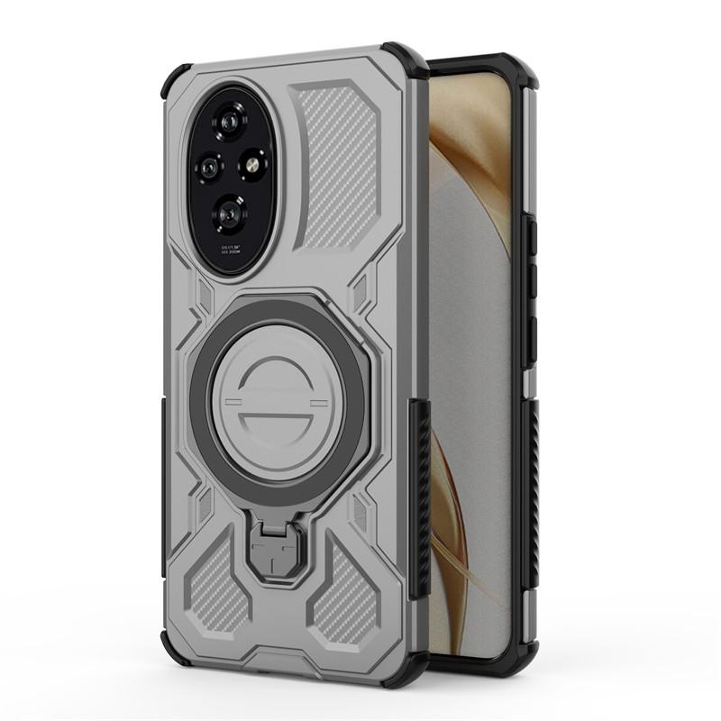 For Honor 200 Case Honor 200 5G Cover Holder Magnetic Wireless Charging Bumper Shield Protective Phone Cases On Honor 200 Funda