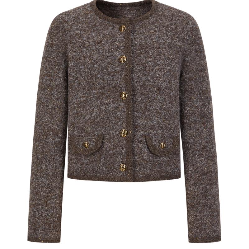 

JZ ANNACO Women s Elegant Boucle Wool Blend Sweater S