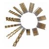 Bingyu BJ-346 High-Speed Steel Titanium Twist Drill Bit Set