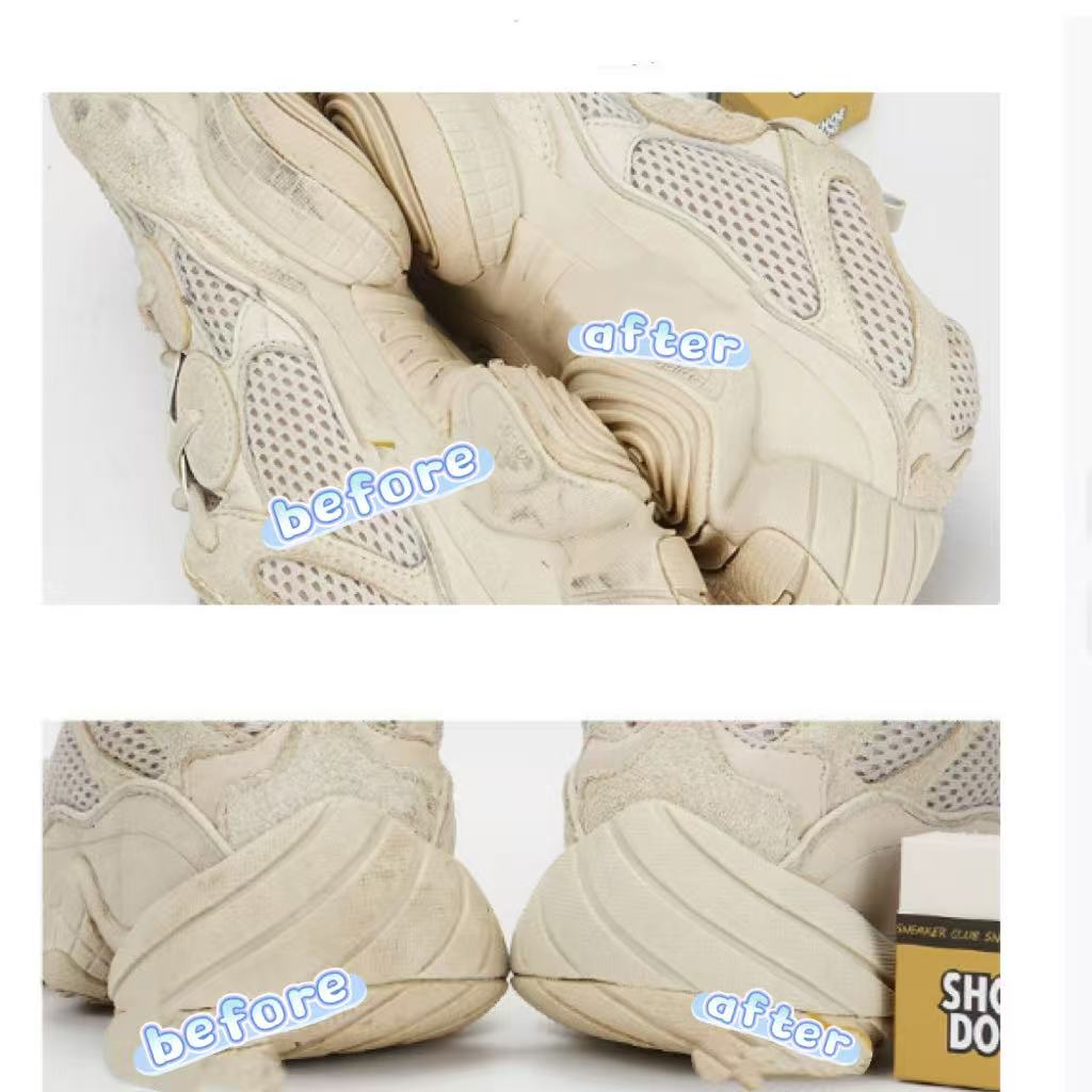 2-Pack Magic Shoe Cleaning Eraser – Effortless Sneaker & Boot Cleaner with Brightening Effect
