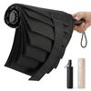 New Release Shape Automatic Folds In 3 Large 8 Super Sun UV Folding Umbrella for Suitable for Both Sunny and Rainy Typhoon and Heavy Rain with Storage