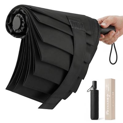 New Release Shape Automatic Folds In 3 Large 8 Super Sun UV Folding Umbrella for Suitable for Both Sunny and Rainy Typhoon and Heavy Rain with Storage