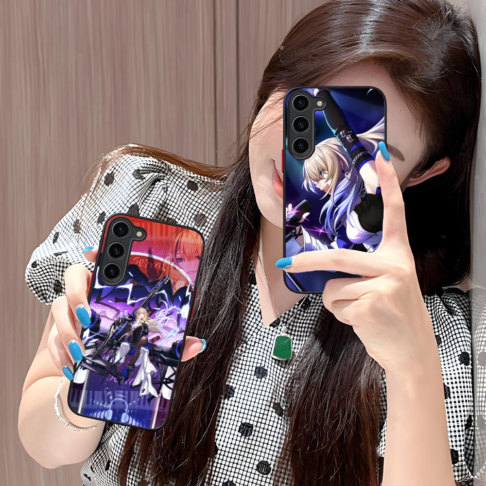 HSR Serval Silicone Mobile Phone Case for Samsung Galaxy S26 S25 S24 S23 S22 S21 Plus FE Ultra Colorful Cover
