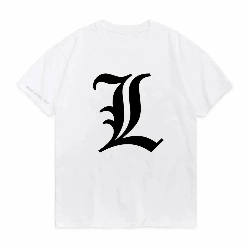Men Kawaii Cartoon Summer Tops Misa Amane Graphic Tees Japanese Anime T-shirt Death Note T Shirt Harajuku Unisex Pop Y2k Tshirt