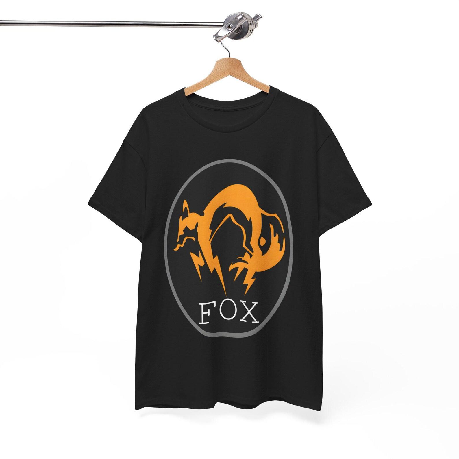 Metal Gear Solid Fox Emblem T-Shirt, Special Forces Group Tee L