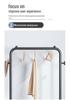 Thickened Floor-Standing Clothes Rack for Bedroom & Dormitory