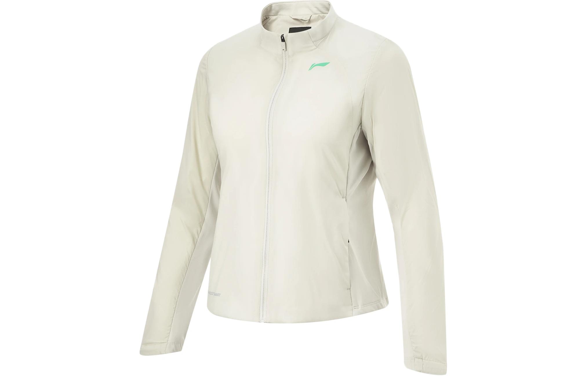 Li Ning Trench Coat Women s Silver Birch Gray AFMU002-2 S
